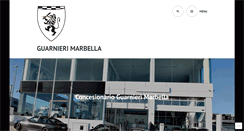 Desktop Screenshot of guarnierimarbella.com
